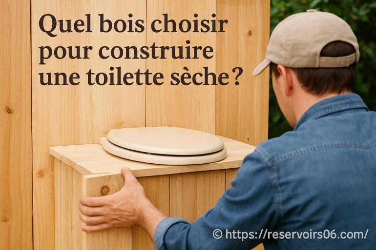 Quel bois choisir pour construire une toilette sèche ?