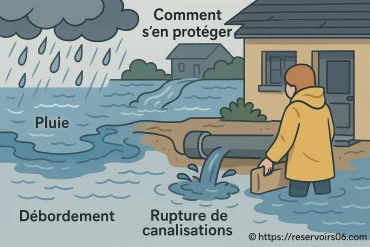 Les différentes causes d’inondation et comment s’en protéger efficacement