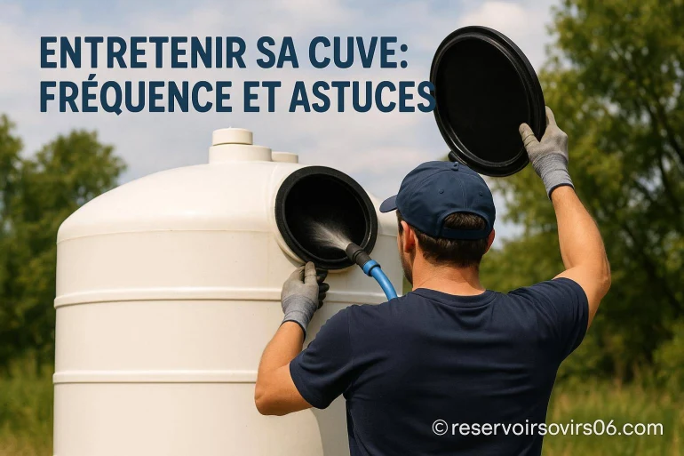 Entretenir sa cuve : quelle fréquence et quelles astuces adopter ?