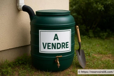 Baril de récupération d’eau de pluie à vendre : où acheter et comment choisir ?