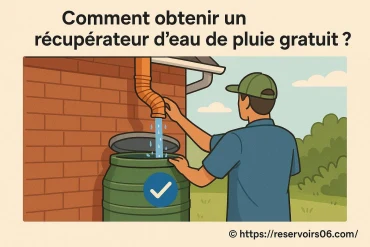 Comment obtenir un récupérateur d’eau de pluie gratuit ?