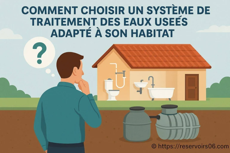Comment choisir un système de traitement des eaux usées adapté à son habitat ?