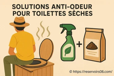 Solutions anti-odeur pour toilettes sèches : comment éliminer les mauvaises odeurs ?