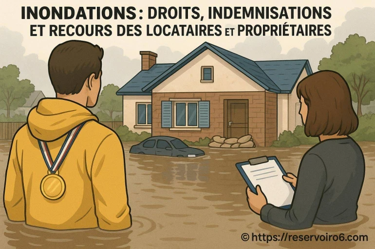 Inondations : quels sont les droits, indemnisations et recours des locataires et propriétaires ?