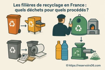 Les filières de recyclage en France : quels déchets pour quels procédés ?