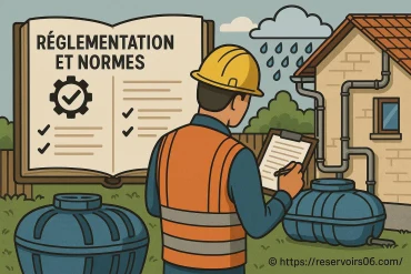 Réglementation et normes à respecter pour l'installation d'un système de récupération d'eau de pluie