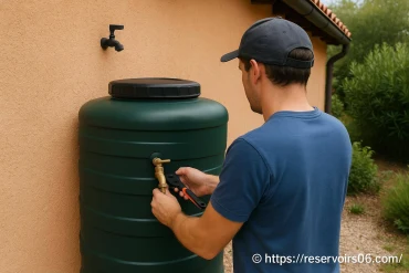 Installer un récupérateur d'eau non relié à une gouttière : comment faire ?