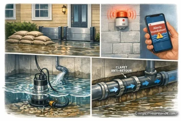 Quels équipements installer pour limiter les dégâts des eaux en cas d’inondation ?