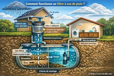 Comment fonctionne un filtre à eau de pluie ?