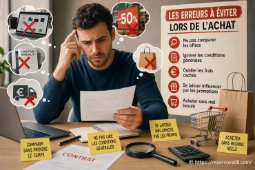 Les erreurs à éviter lors de l’achat d’un réservoir d’eau de pluie