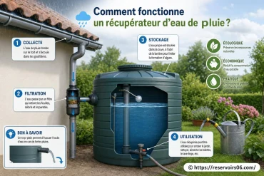 Comment fonctionne un récupérateur d’eau de pluie ?