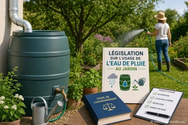 Législation sur l’usage de l’eau de pluie au jardin : quelles règles respecter ?