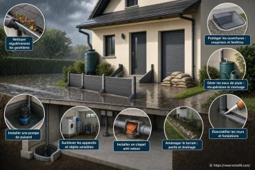 Comment prévenir les inondations dans sa maison ? Solutions pratiques et prévention