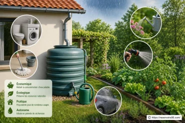 Les bienfaits de l’eau de pluie pour la maison et le jardin