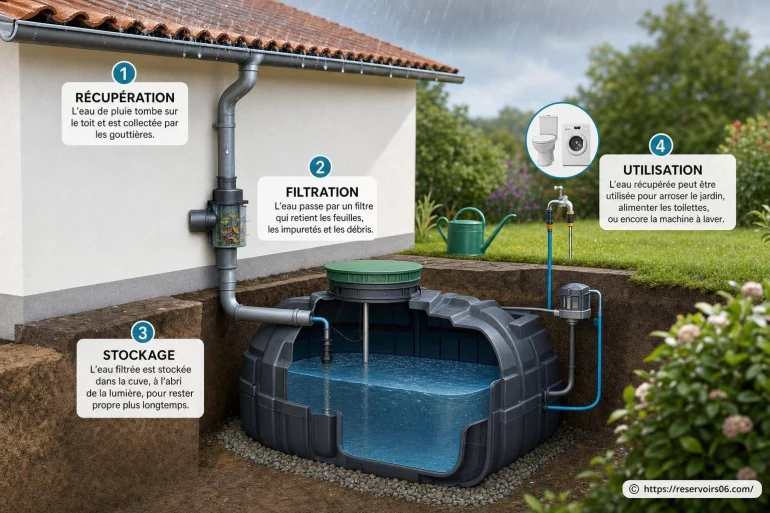 Récupérateur d’eau de pluie : comment fonctionne-t-il ?