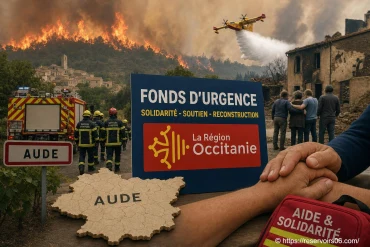 Incendies dans l’Aude : la Région Occitanie débloque un fonds d’urgence