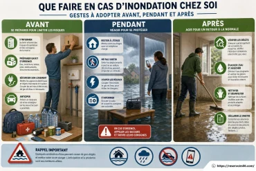 Que faire en cas d’inondation chez soi : les gestes à adopter avant, pendant et après ?