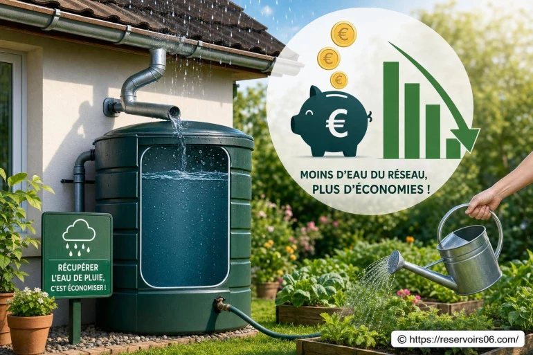 Réaliser des économies grâce à l’eau de pluie chez soi