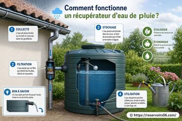 Comment fonctionne un récupérateur d’eau de pluie ?