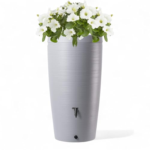 Récupérateur deau de pluie, avec bac à plantes, 2 en 1, 240