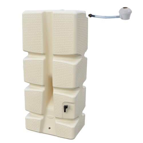 EDA - Récupérateur deau RÉCUPECO 310 L - Décor Tressé - Kit 