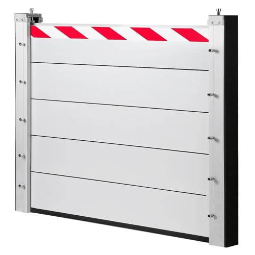 Batardeau Anti Inondation Porte 63.5 * 100cm Aluminum Réutil
