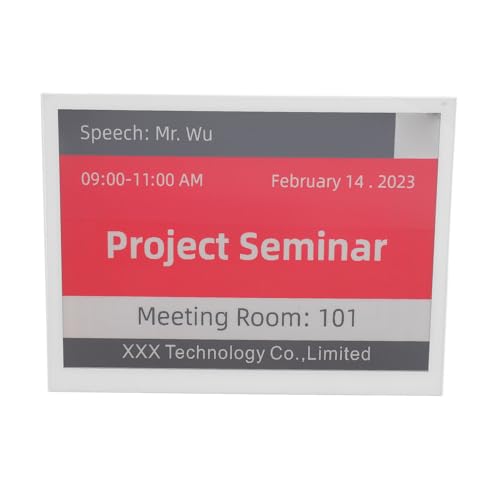 Xiuganpo E étiquettes en Papier, Affichage à Encre E 3 Coule