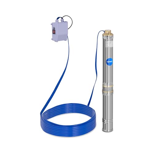 MSW Pompe Immergée Pompe de Puits Submersible 6000 L/h, 750 