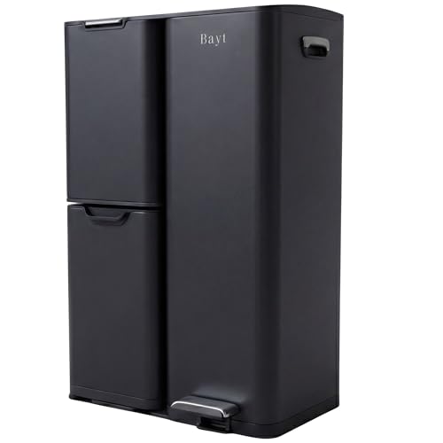 Bayt Poubelle Cuisine - Poubelle 60 Litres - Poubelle à Péda
