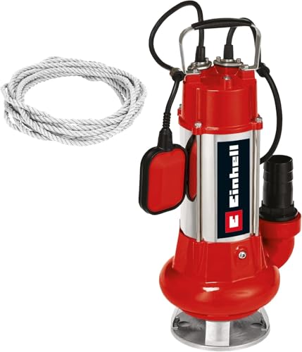 Einhell Pompe d'évacuation pour eaux chargées GC-DP 1340 G (