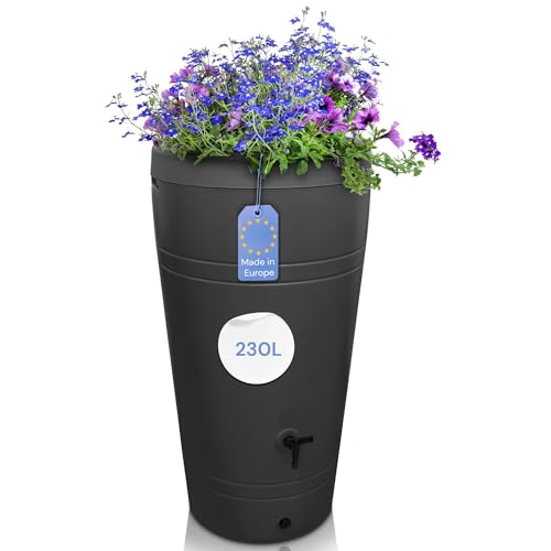 YourCasa Récipient pour Eau de Pluie 230 l - Design Decore -
