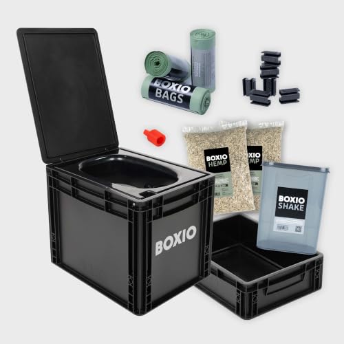 BOXIO - Toilet Max+ XL : kit complet de toilettes sèches mob