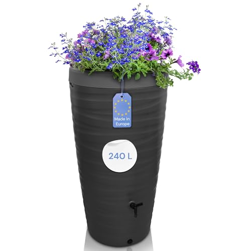 YourCasa récupérateur Eau de Pluie 240L [Wave Design] en Pla