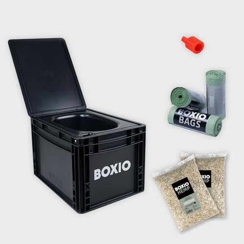 BOXIO - Toilet Plus : Toilettes de camping Kit de démarrage