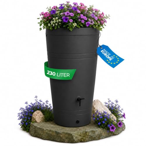 YourCasa Récipient pour Eau de Pluie 230 l - Design Decore -