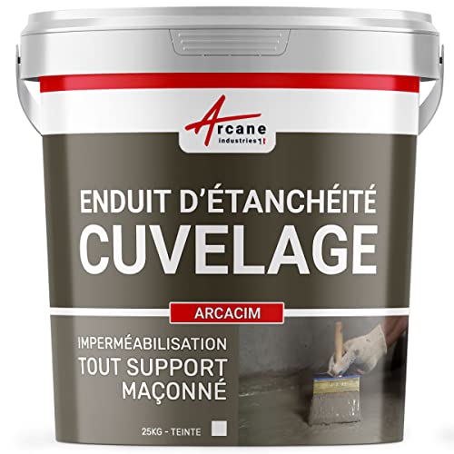 Enduit dÉtanchéité Hydrofuge Cuvelage Béton, Maçonnerie 25 k