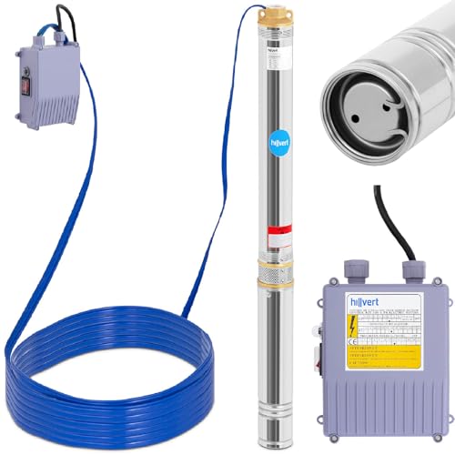 hillvert Pompe Submersible 95 mm / 3.75 - 6000 l/h - 1100 W 