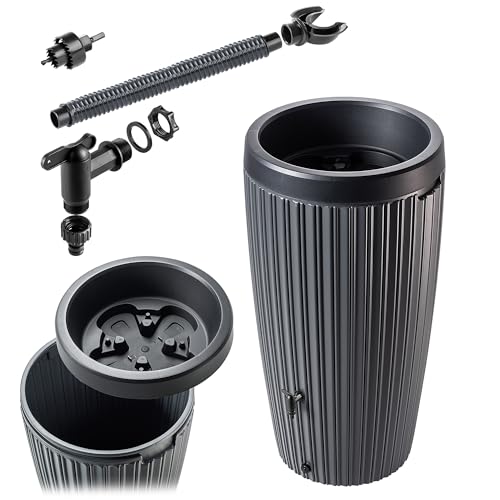 KADAX Récupérateur deau de Pluie avec bac à Plantes intégré 