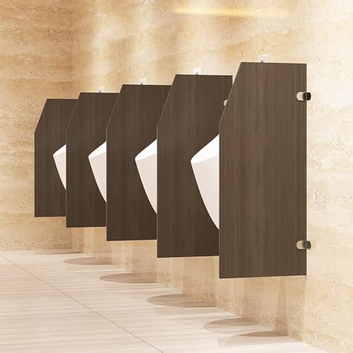 Lot de 3 pièces murales jaunes pour urinoirs - Idéal pour le