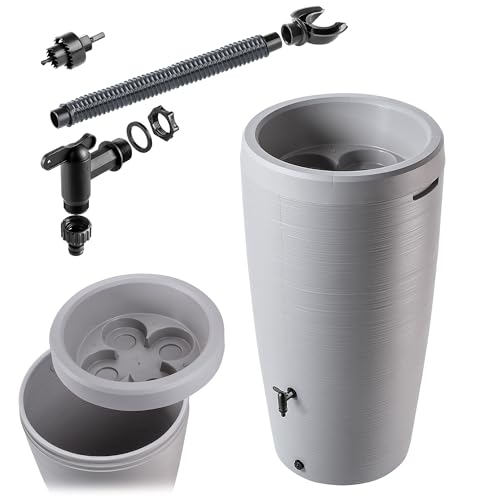 KADAX Récupérateur deau de Pluie avec bac à Plantes intégré 