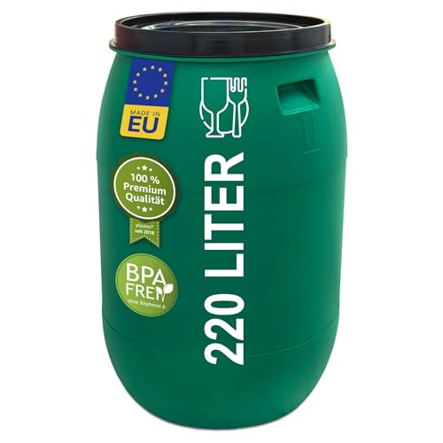 Fût alimentaire 220L polyéthylène
