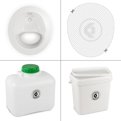 Kit de Toilettes sèches séparatives Kildwick FreeLoo - kit D
