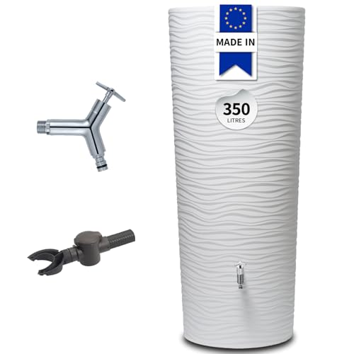 GARANTIA Natura Récupérateur d Eau de Pluie 2en1 350L Arctic