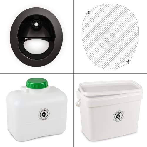 Kit de Toilettes sèches séparatives Kildwick FreeLoo - kit D