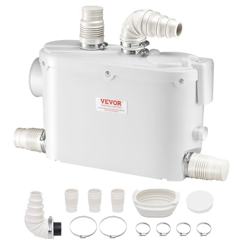 VEVOR Pompe de macération, 500 W, pompe de puisard dégouts d