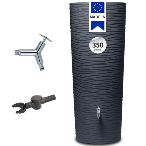 Garantia Natura 2en1 Recuperateur d Eau de Pluie Kit 350L Gr