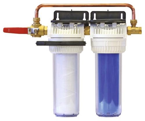 AQUAWATER - Station Filtre Double Anti-Tartre & Anti-Corrosi