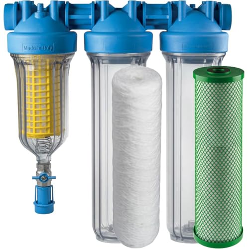 HYDRA Big Trio Rainmaster Filtre à eau de pluie 1 à 20 Filtr