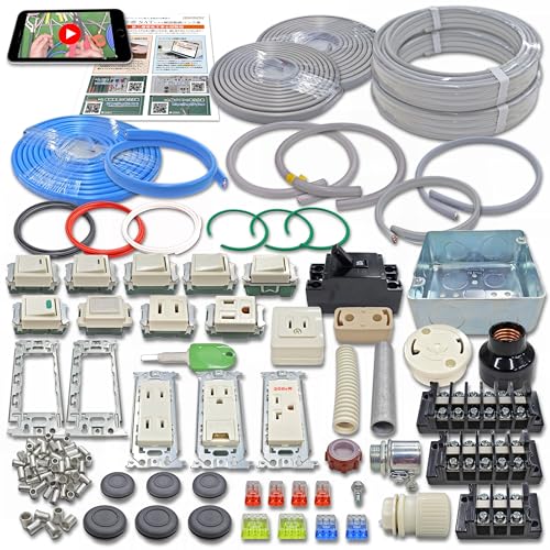 Kit de test de compétence délectricien 2024, matériau série 